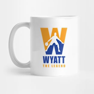 Wyatt Custom Player Basketball Your Name The Legend Mug